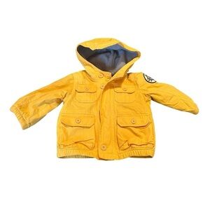 GAP Kids Yellow Hooded Jacket